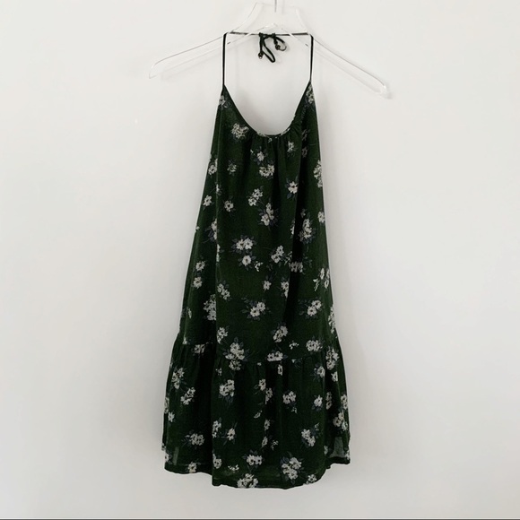 Current Elliot Green Floral Strappy Dress - Picture 3 of 8